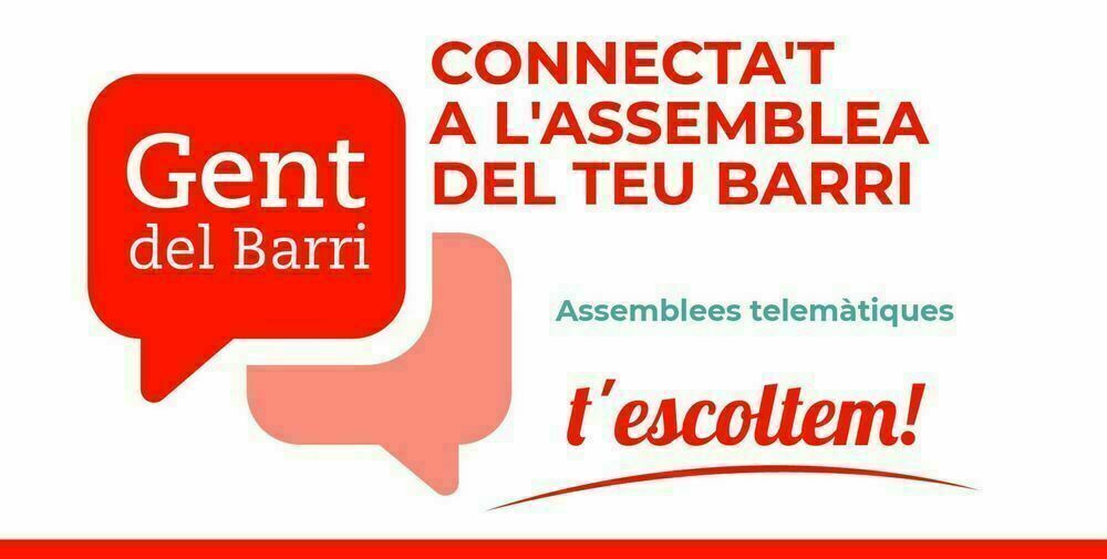 Imatge pels mitjans: Gent del Barri primavera 2021